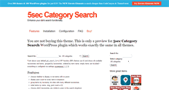 Desktop Screenshot of 5sec-category-search.webfactoryltd.com