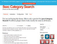Tablet Screenshot of 5sec-category-search.webfactoryltd.com