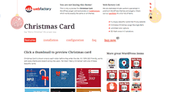 Desktop Screenshot of christmas-card.webfactoryltd.com