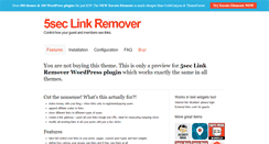 Desktop Screenshot of 5sec-link-remover.webfactoryltd.com