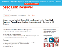 Tablet Screenshot of 5sec-link-remover.webfactoryltd.com