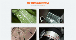 Desktop Screenshot of epic-image-zoom.webfactoryltd.com