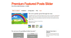 Desktop Screenshot of featured-posts-slider.webfactoryltd.com