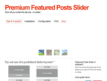 Tablet Screenshot of featured-posts-slider.webfactoryltd.com